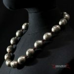 Old Fine Silver Beaded Necklace – Afghanistan