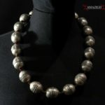 Old Fine Silver Beaded Necklace – Afghanistan