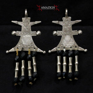 Old Tuareg Earrings - Tanit - Mali / Niger