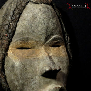 Authentic Tribal Used Dan Dean Gle Mask - Touba, Côte d’Ivoire / Ivory Coast