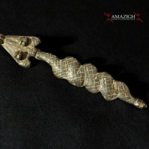 Gan Bronze Amulet – Snake – Burkina Faso