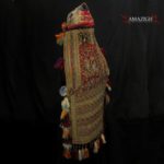 Outstanding Antique Berber Wedding Headdress – Kufiya – Jelwa Ritual, Tunisia