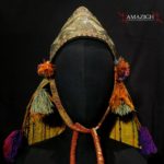 Outstanding Antique Berber Wedding Headdress – Kufiya – Jelwa Ritual, Tunisia