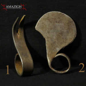 2 Old Fighting Finger Knives - Ngigolio – TURKANA / TEPETH – Kenya, Uganda