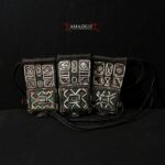 3 Fine Tuareg Leather Gris Gris – Niger