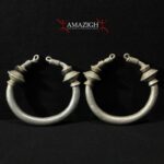Old Fulani Aluminium Earrings – Mali