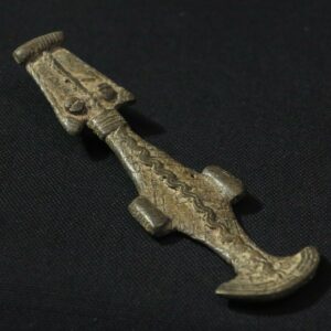 Gan Bronze Amulet – Snake – Burkina Faso