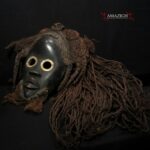 Authentic Tribal Used Dan Dean Gle Mask – Touba, Côte d’Ivoire / Ivory Coast