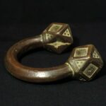 Old Massive Tuareg Bracelet – African Currency – Niger