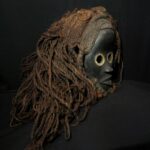 Authentic Tribal Used Dan Dean Gle Mask – Touba, Côte d’Ivoire / Ivory Coast