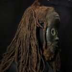 Authentic Tribal Used Dan Dean Gle Mask – Touba, Côte d’Ivoire / Ivory Coast