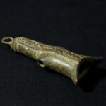 Bronze Hunting Whistle – SENUFO – Korhogo, Côte d’Ivoire / Ivory Coast