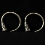 Old Tribally Used Tuareg Earrings – TSABIT – Niger