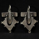 Old Fine Tuareg Earrings – Niger