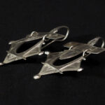 Old Fine Tuareg Earrings – Niger