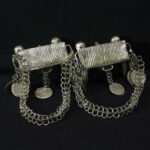 Old Pair Silver Armlets – Fon – Benin