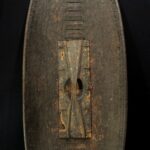 Antique Large Ngbaka Battle Shield – DR Congo – Outstanding Rare Item