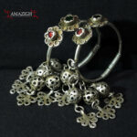 Antique Large Berber Earrings – Ouarzazate Region, Morocco