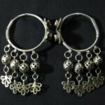 Antique Large Berber Earrings – Ouarzazate Region, Morocco