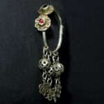 Antique Large Berber Earrings – Ouarzazate Region, Morocco