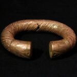 Old Copper Bracelet – African Currency – West Africa