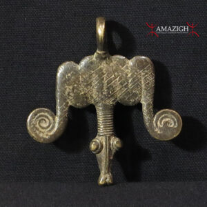 Gan Bronze Amulet – Snake – Burkina Faso