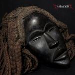 Authentic Tribal Used Dan Dean Gle Mask – Touba, Côte d’Ivoire / Ivory Coast