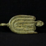 Gan Bronze Amulet – Snake – Burkina Faso