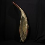 Authentic Large African Wooden Fish Puppet – Bozo People – Mali