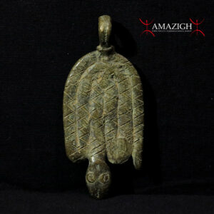 Gan Bronze Amulet – Snake – Burkina Faso