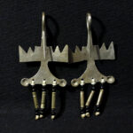 Old Tuareg Earrings – Tanit – Niger