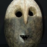 Fine Ndaka Initiation Mask – Owl – Ituri, DR Congo