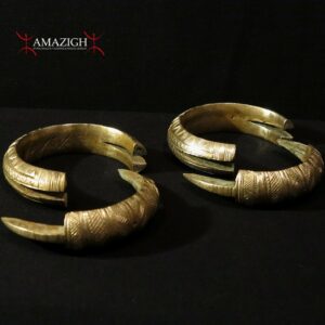 Old Pair Bracelets – African Currency – West Africa