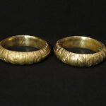Old Pair Bracelets – African Currency – West Africa