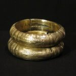 Old Pair Bracelets – African Currency – West Africa