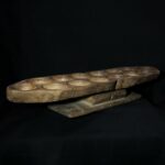Old Oware Awalé – Mancala Game Board – Togo