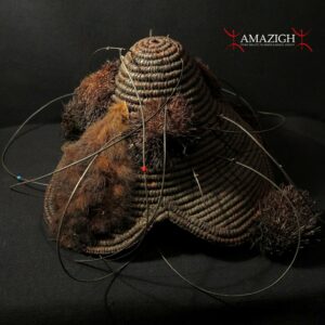 Antique Kuba Prestige Cap - Laket Mishiing - DR Congo - Outstanding Item