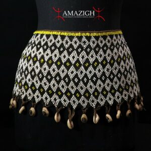 Old Fine Kirdi Beaded Cache Sexe - PIKURAN - Cameroon
