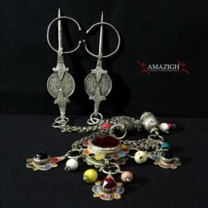 Old Pair Berber Fibulae – TIZERZAI – Souss Region, Morocco