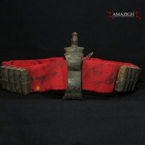 Old Tribally Used Agni-Akan Belt – Ghana - Rare Item