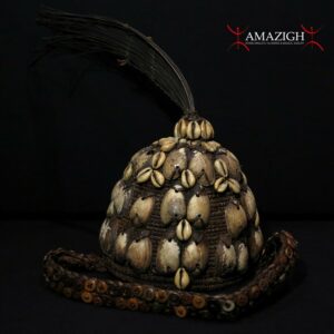 Authentic Tribally Used Lega Ceremonial Hat - Bwami Society - D.R.Congo
