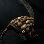 Authentic Tribally Used Lega Ceremonial Hat – Bwami Society – D.R.Congo