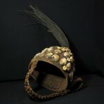 Authentic Tribally Used Lega Ceremonial Hat – Bwami Society – D.R.Congo