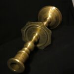 Old Berber Bronze Candlestick – Morocco