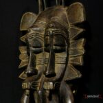 Fine Senufo Kpelie Mask – Korhogo, Ivory Coast