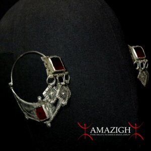RESERVED x JL - Antique Berber Earrings – Ida Ou Nadif Tribe – Anti Atlas, Morocco