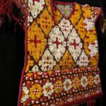 Antique Embroidered Wedding Tunic – Gul e Bukmal Fabric – Afghanistan