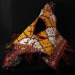 Antique Embroidered Wedding Tunic – Gul e Bukmal Fabric – Afghanistan