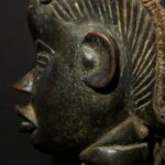 Old Fine Dan Female Figure – Mampleu Village – Côte d’Ivoire / Ivory Coast