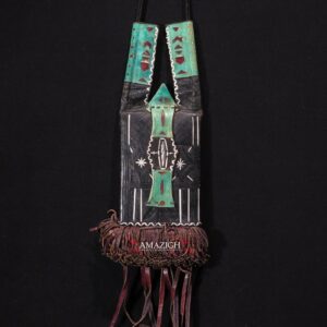 Fine Tuareg Leather Wallet Purse – Niger